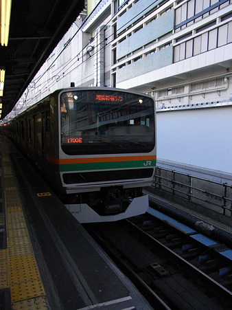 E231系湘南新宿ライン(横浜駅)
