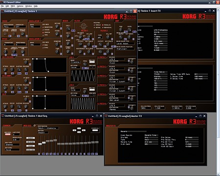 KORG R3 edit pict01