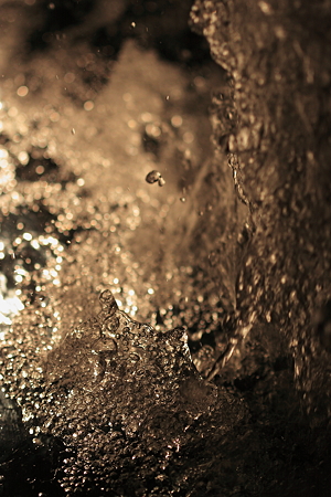 文翔館噴水　水滴