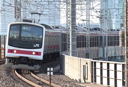 京葉線205系 ケヨ4編成 快速上総一ノ宮行き