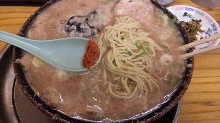 文龍_黒こってり＋チャーシュー