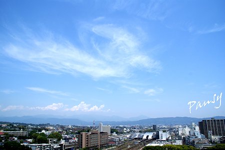 雲の描く空・・