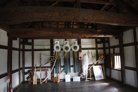 新発田城 ・旧二の丸隅櫓内部- 16