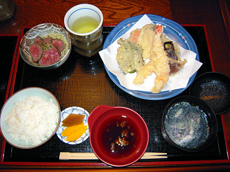 天ぷら定食