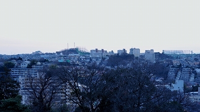 清水ｹ丘公園墓より井弘明寺方面1
