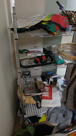 ワゴンがずれてる