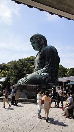 ミス鎌倉撮影できず、しかたないので大仏を撮る。