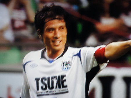 宮本恒靖氏の引退試合にて001